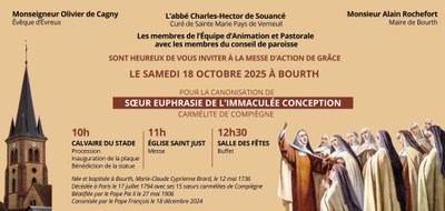 Invitation Carmélites de Compiègne(1)