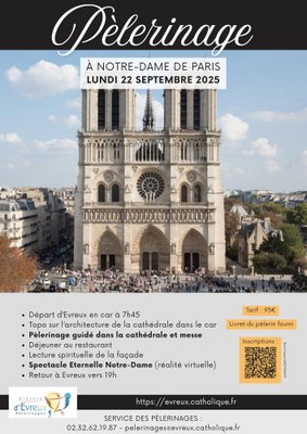 pélerinage Notre dame de Paris