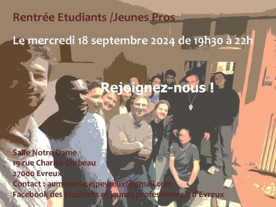 Rentrée Etudiants Jeunes pros 2024