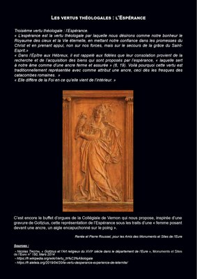 Vertus théologales : l'Espérance - Janvier 20