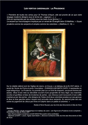 Les vertus cardinales : la prudence - Nov 2019
