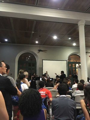 JMJPanama219 : Concert-Ambassade